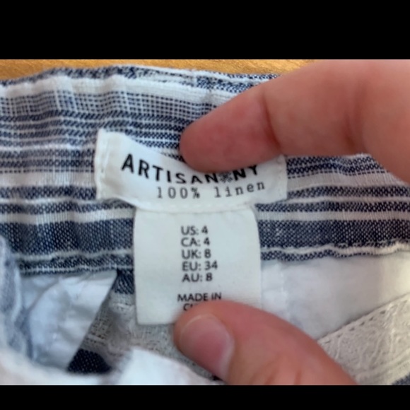 Linen Shorts! - Picture 2 of 2